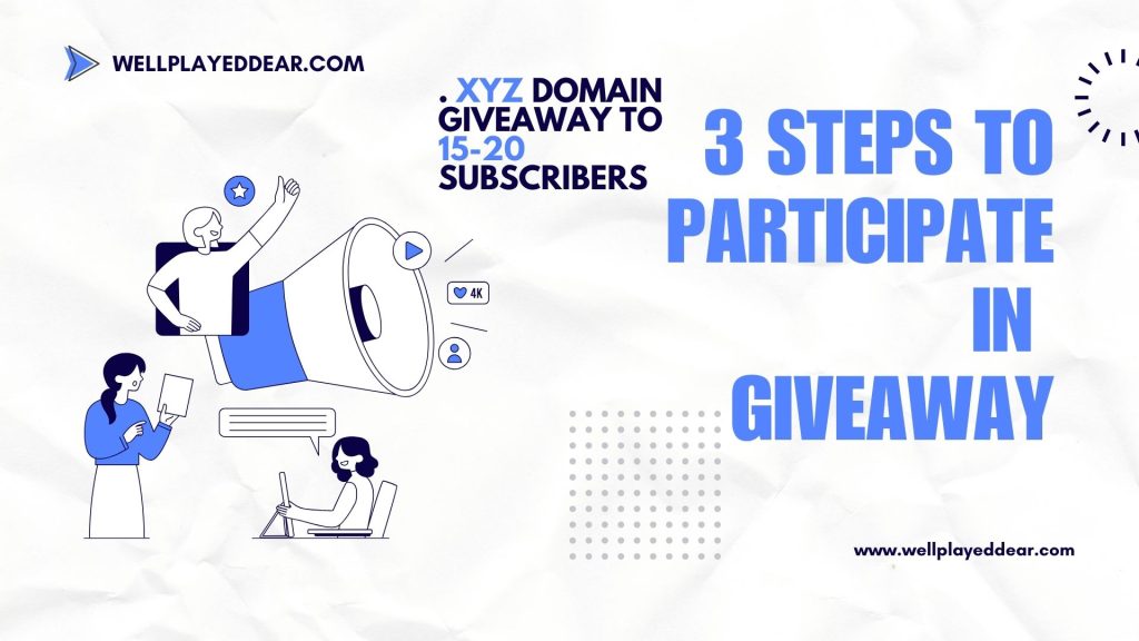 Free Domain Giveaway for My Amazing Subscribers!